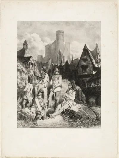 A Group of Austrian Guards
