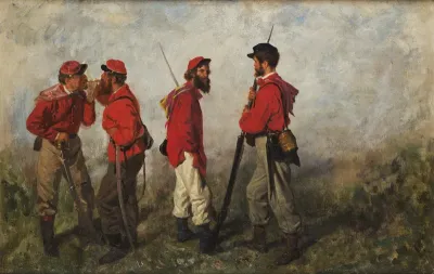 A group of Garibaldians