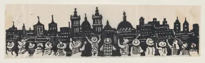 A group of people looking at Mexico City