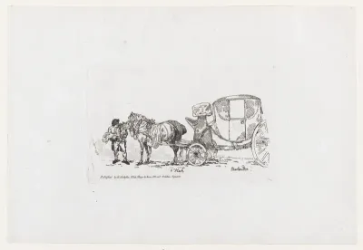 A Hack, from The Rhedarium, or, A New Book of Horses and Carriages
