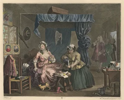 A Harlot's Progress: Apprehended by a Magistrate