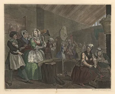 A Harlot's Progress: Scene in Bridewell