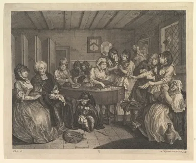 A Harlot's Progress, Plate 6
