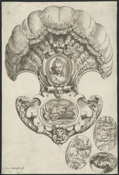 A Headpiece in the Form of a Fan