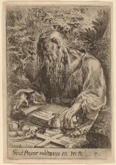 A Hermit Saint