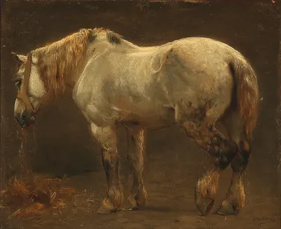 A horse.