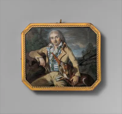 A Hunter with a Dog