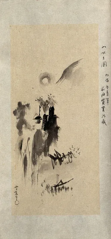 A Japanese landscape
