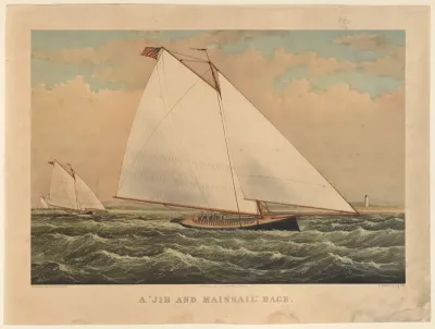A "Jib and Mainsail" Race