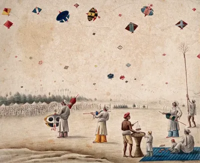 A kite flying festival