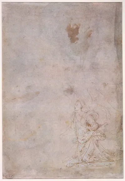 A Kneeling Angel