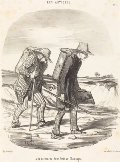 A la recherche d'une forêt en Champagne (In Search of a Forest in Champagne)