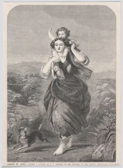 A Labour of Love, from "Illustrated News of the World"