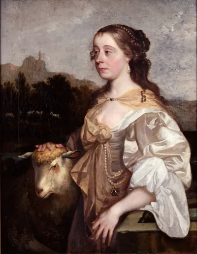 A Lady as a Shepherde