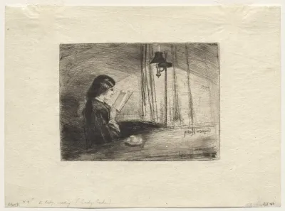 A Lady Reading