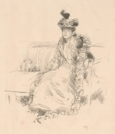 A Lady Seated