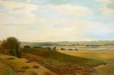 A landscape from Jutland at Knudsø.