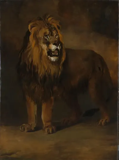 A Lion from the Menagerie of King Louis Napoleon, 1808