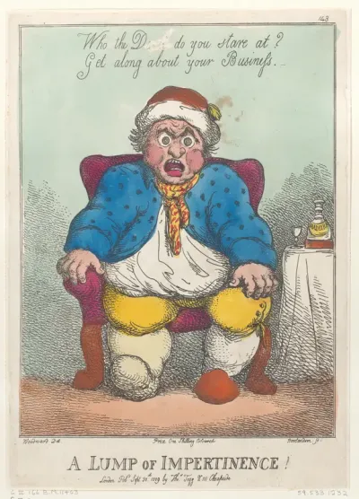A Lump of Impertinence!
