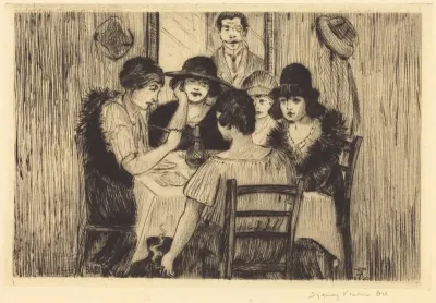 A Luncheon Party