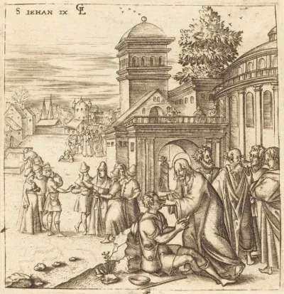 A Man Born Blind Receives Sight