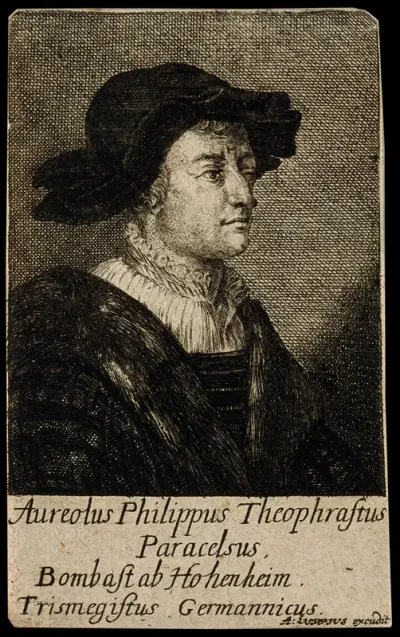 A man designated as Aureolus Theophrastus Bombastus von Hohenheim [Paracelsus]