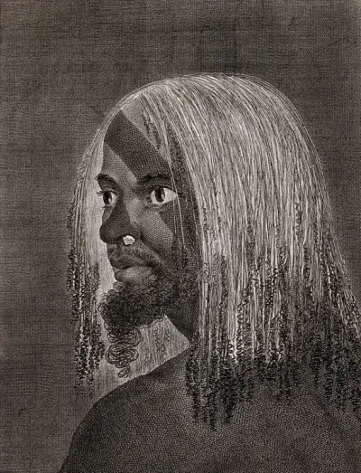 A man from Tanna Island, Vanuatu