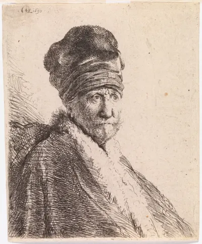 A Man in a Turban (Rembrandts father)