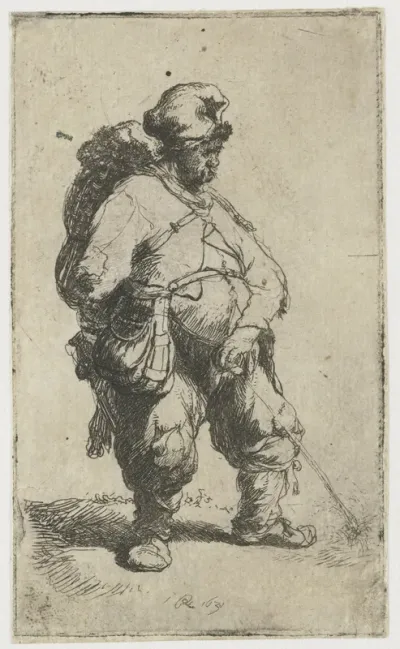 A Man Making Water