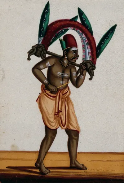 A man of "Pundarum caste"