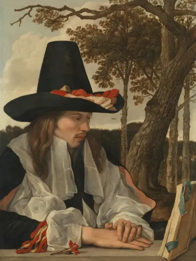 A Man Reading