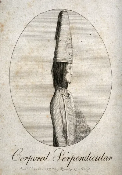 A man wearing a tall hat as part of his uniform