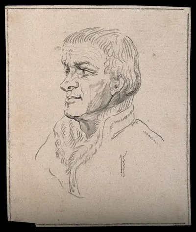 A man whose face expresses, according to Lavater, a great capacity for discernment