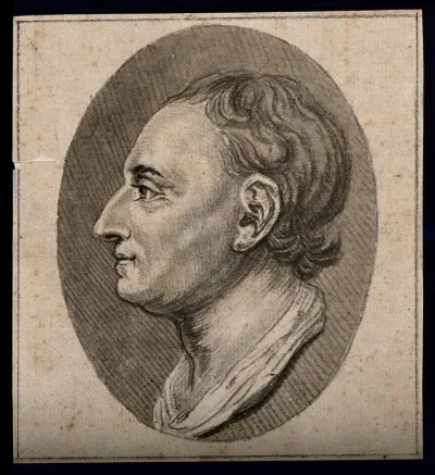 A man whose physiognomy expresses thoughtfulness