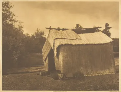A Mat House - Skokomish