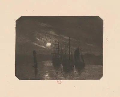 A Moonlit Harbor