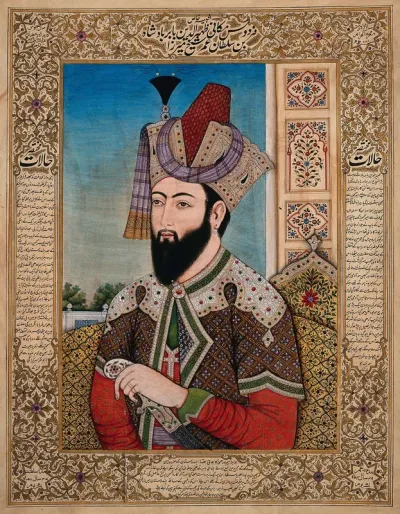 A Mughal emperor or member of a royal family