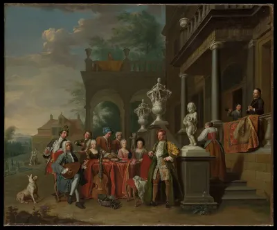 A Musical Gathering at the Court of the Elector Karl Albrecht of Bavaria