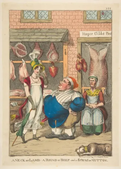 A Neck of Lamb, a Round of Beef, and a Scrag of Mutton