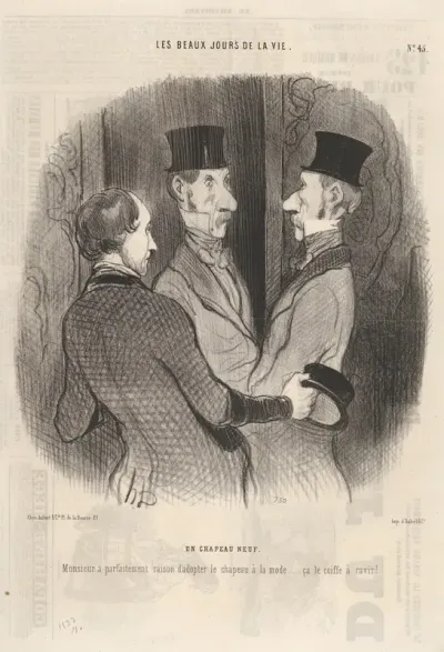 A New Hat, plate 45 from "The Best Days in Life"