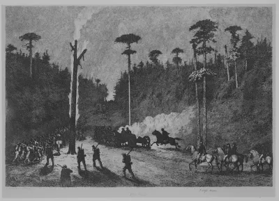 A Night March, Plate 16 from "Life Studies of the Great Army"