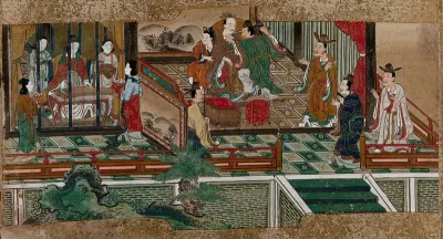 A noble is assassinated by a carrier of gifts