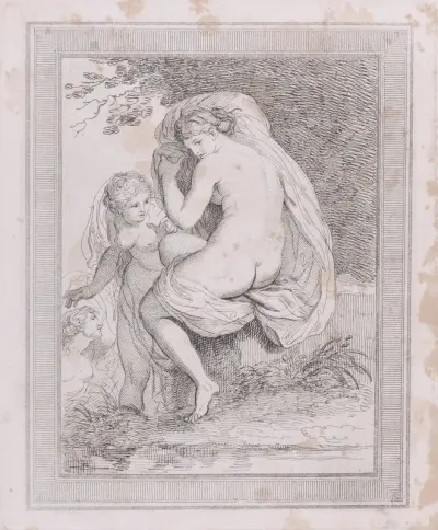 A Nymph Drying Herself
