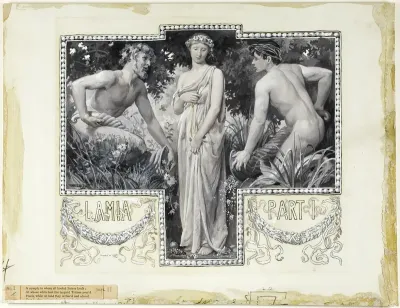 A Nymph, To Whom All Hoofed Satyrs Knelt Head-peice, Part 1