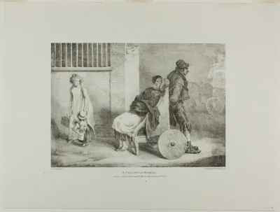 A Paraleytic Woman, plate 9 from Various Subjects Drawn from Life and on Stone (The English Suite)