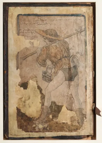 A peasant going to market