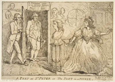 A Peep at St. Peter or The Poet in a Pickle