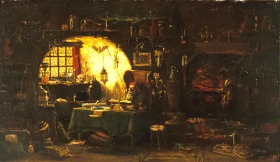A philosopher in his study