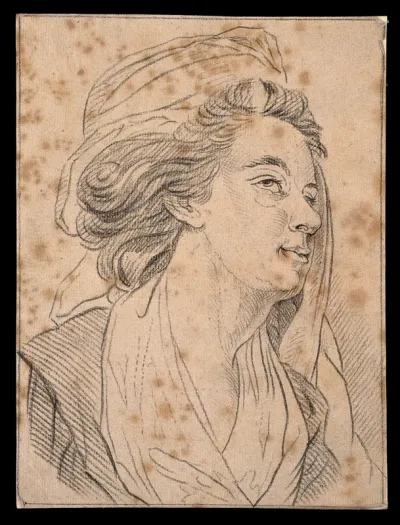 A physiognomy expressing weakness and affectation