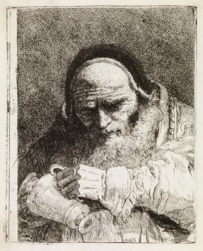 A Pope Holding a Jug